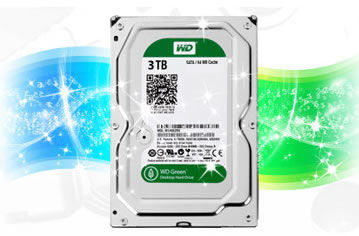 西部数据绿盘WD30EZRX台式机硬盘