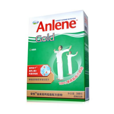 安怡 金装高钙低脂配方奶粉