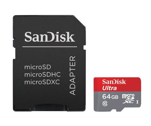 闪迪至尊高速microSDXC存储卡  