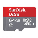 闪迪 Class10/UHS-1 64GB 至尊高速 microSDXC存储卡  亚马逊中国价格199包邮