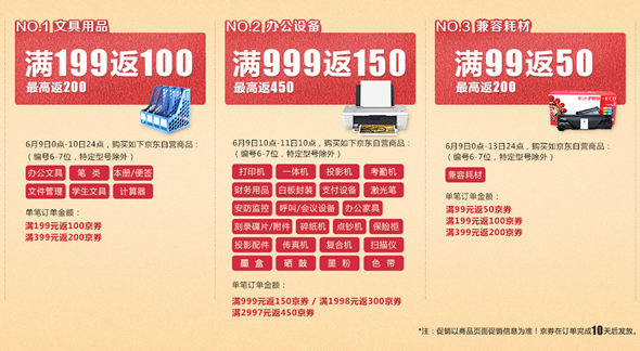 办公京券大满返
