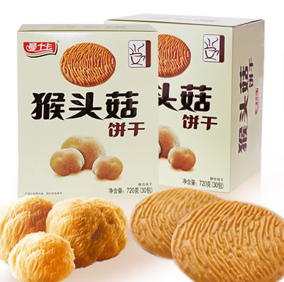 曼士卡 猴头菇酥性饼干