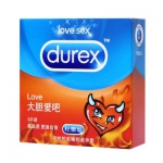 蚊子肉：杜蕾斯 love避孕套3只装 京东价格1元