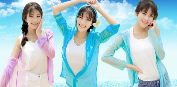 珍依奇饰女子防晒衣