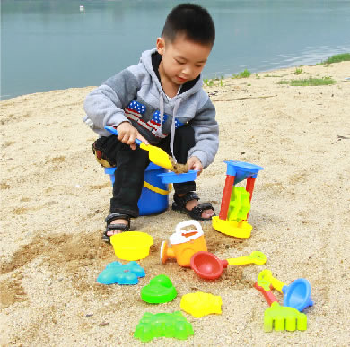 健雄儿童沙滩玩具套装