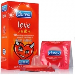 杜蕾斯LOVE大胆爱避孕套10只 健一网