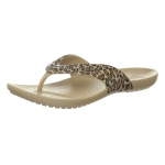 Crocs 卡骆驰 14760 豹纹女士凉拖 Amazon价格