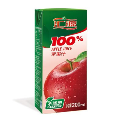 汇源100%苹果汁