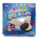 奥利奥 生日蛋糕味夹心饼干318g/盒 苏宁价格