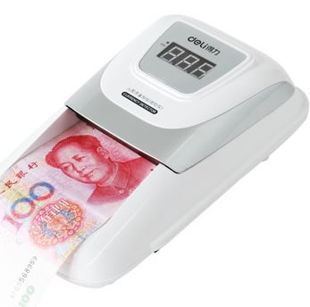 得力3929便捷精准验钞机