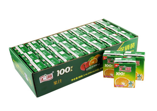 汇源100%果汁整箱促销装27盒两味可选
