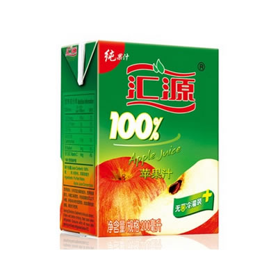 汇源100%苹果汁