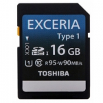 东芝 EXCERIA TypeⅠ型 SDHC-16G 读95M写90M 1号店