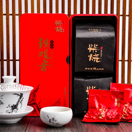 尚客茶品柴烧浓香铁观音100g