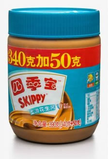 四季宝柔滑花生酱
