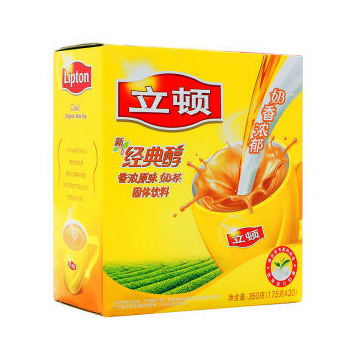 立顿经典醇奶茶香浓原味