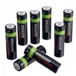 亚马逊倍思 AA 型(5号)镍氢预充电可充电电池(8节,2000mAh) 亚马逊