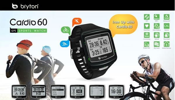 百锐腾Cardio C60E GPS运动手表