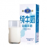 限华北：田园 低脂牛奶 1L*6盒 一号店价格