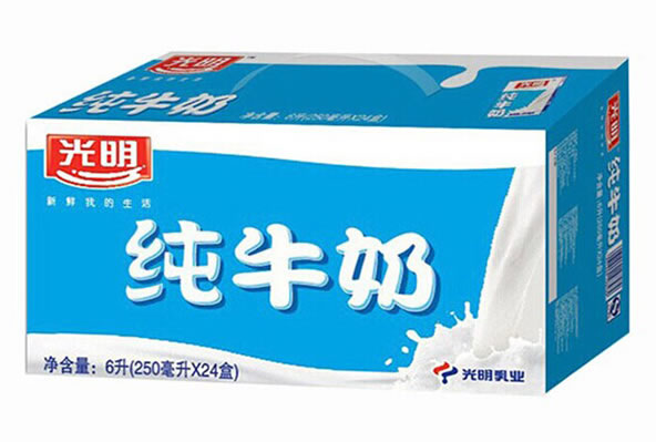 光明纯牛奶