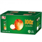 汇源 100%苹果汁200ml*24盒 利乐装整箱 京东商城