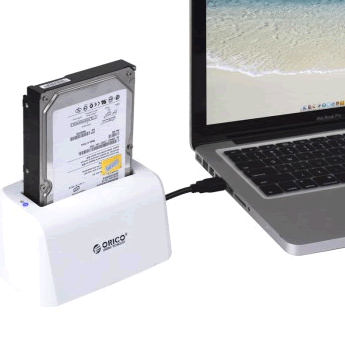 奥睿科8619US3-WH高速USB3.0硬盘底座