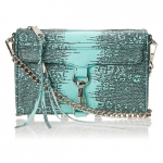 Rebecca Minkoff 瑞贝卡·明可弗 女士蜥蜴纹真皮挎包 Amazon价格