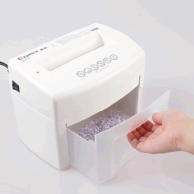 齐心S110迷你桌面型碎纸机