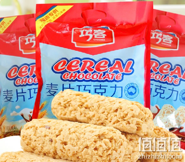 巧客营养燕麦巧克力468g