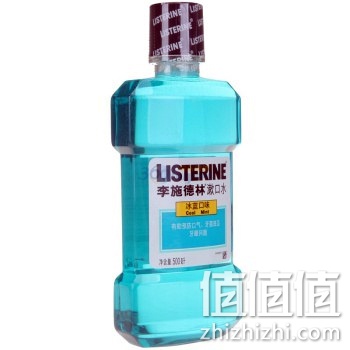 李施德林漱口水冰蓝口味500ml