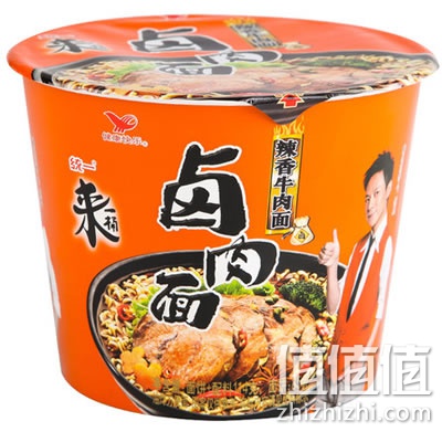统一卤肉辣香牛肉桶面