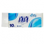 真真 无芯卷纸 平纹中卷 3层80克10卷 京东商城价格