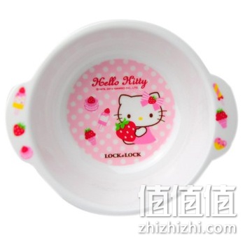 乐扣乐扣LBB453-KT婴幼儿离乳餐具双耳碗