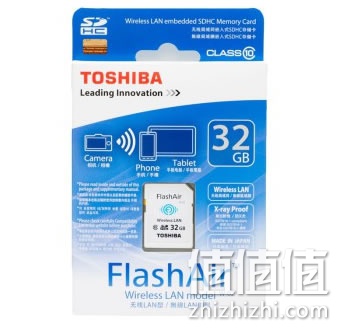 东芝FlashAir WIFI SDHC存储卡