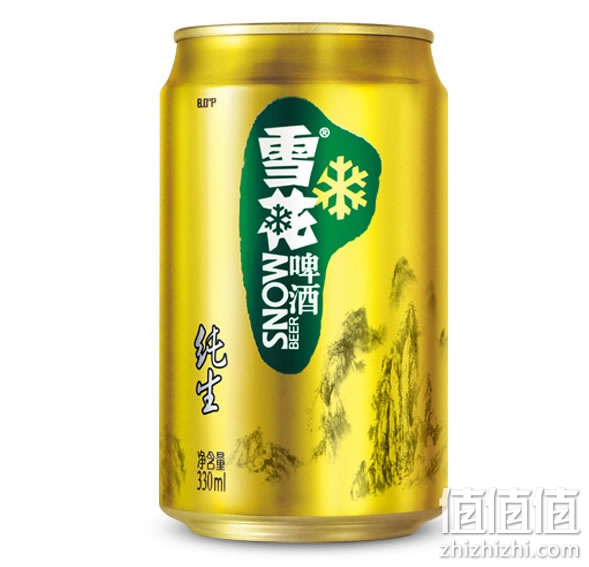 雪花啤酒8度纯生