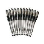 齐心（COMIX）GP306  0.5mm中性笔 12支装 黑色 京东商城价格