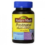 Nature Made 莱萃美产后复合维生素+DHA(60粒) 美国亚马逊 Amazon