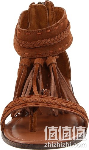 Minnetonka 迷你唐卡 Belize 流苏平跟凉鞋