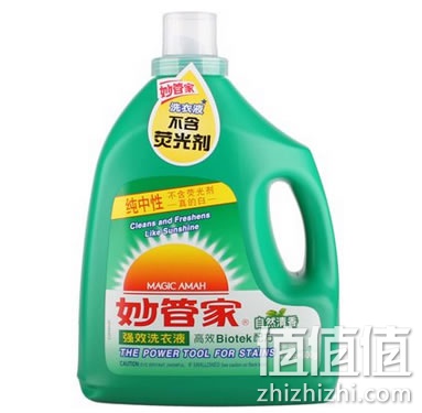 妙管家自然清香型强效洗衣液