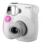 富士 instax mini 7S一次成像相机（粉色） 国美在线