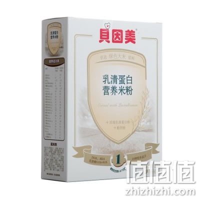 贝因美乳清蛋白营养米粉