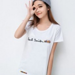 韩版女士短袖印花T恤 淘宝网价格
