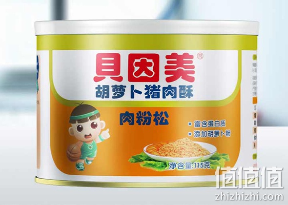 贝因美胡萝卜猪肉酥