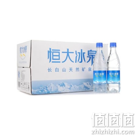 恒大冰泉长白山天然矿泉水500ML*24