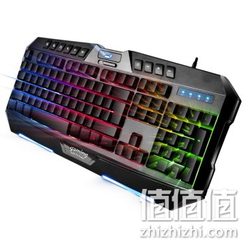 精灵宙斯专业电竞游戏键盘