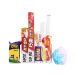 妙洁 保鲜袋三合一+巧撕保鲜膜+百洁布+浴花球 京东商城价格