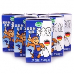 德国进口牛奶 爱每刻 全脂纯牛奶250ml*24盒 京东商城价格