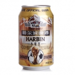 哈尔滨 小麦王啤酒 330ml*24听 京东商城价格