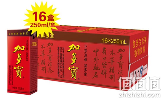 加多宝凉茶盒装250ml*16