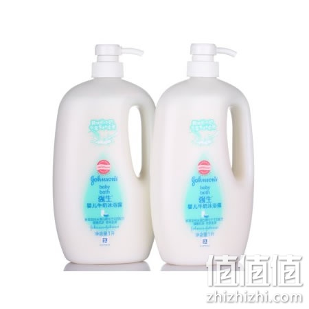 强生婴儿牛奶沐浴露1000ml*2瓶